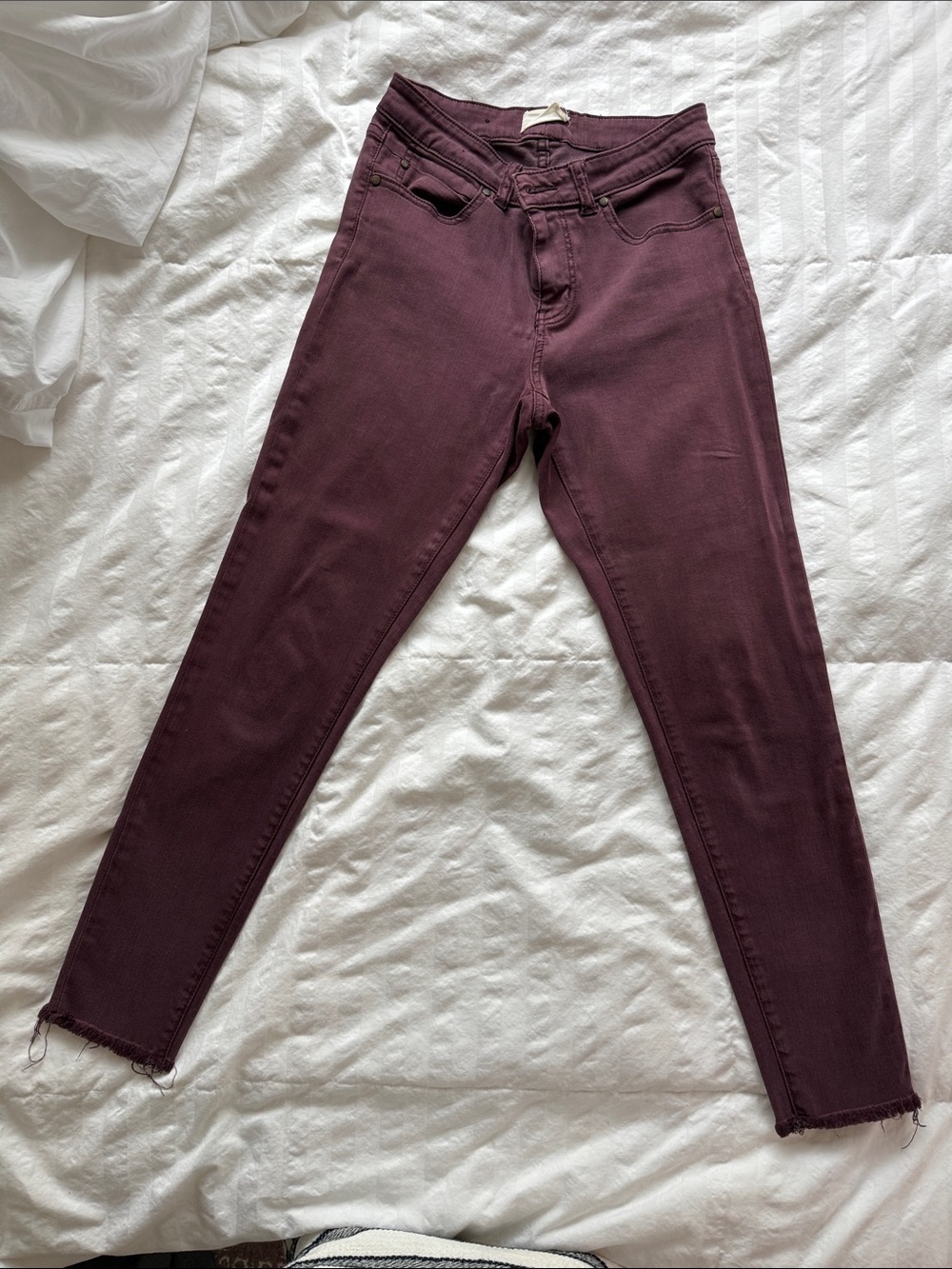Caslon Skinny Jeans in Plum Wine
